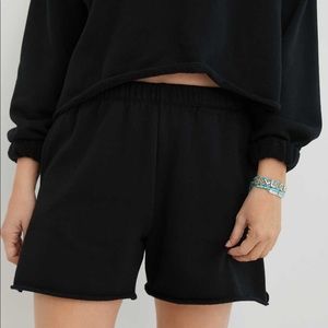 Aerie Fleece-of-mind high waisted short